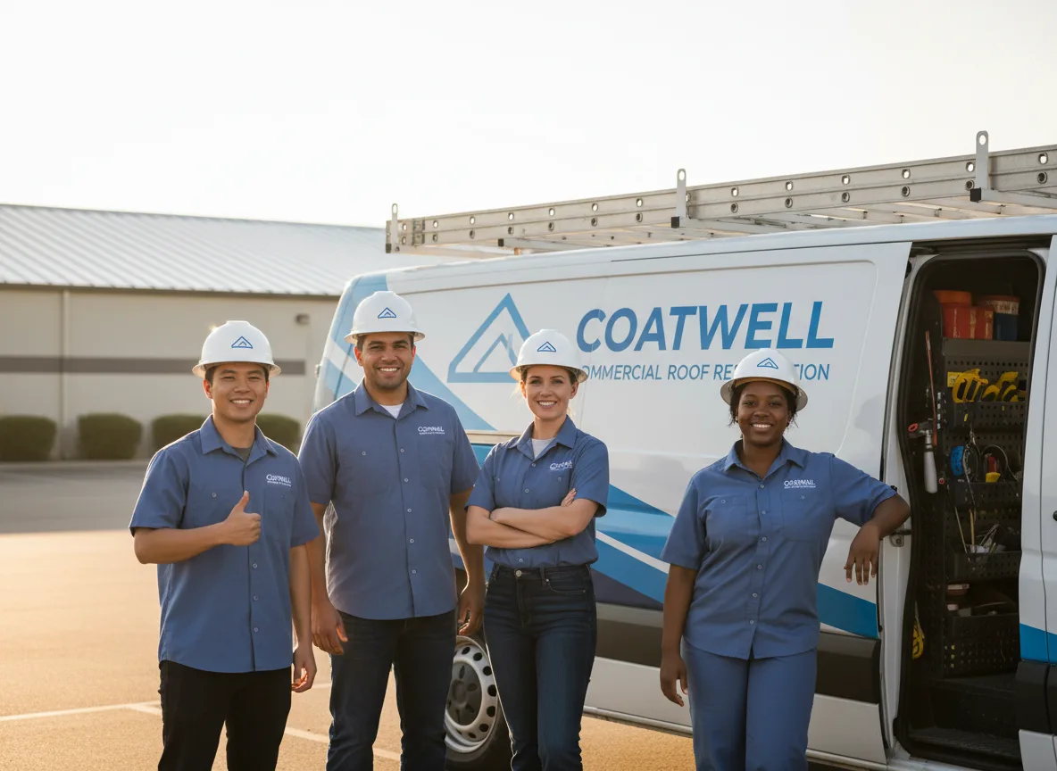 Commercial roof coating company in Crawford, NE